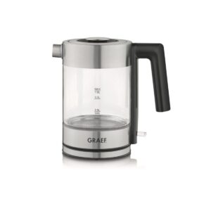 Graef Waterkoker WK300 1 Liter van Glas en RVS Graef Waterkoker WK300 1 Liter van Glas en RVS