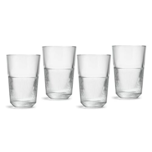 royal leerdam longdrinkglas rayo 360 ml set van 4