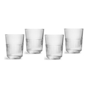Royal Leerdam waterglas Rayo 320 ml - set van 4