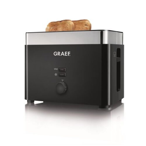 graef broodrooster zwart met 6 standen en ontdooistand voor perfecte toast graef broodrooster zwart met 6 standen en ontdooistand voor perfecte toast