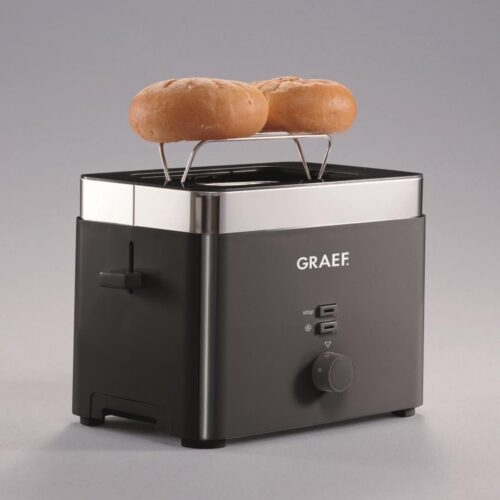 graef broodrooster zwart met 6 standen en ontdooistand voor perfecte toast graef broodrooster zwart met 6 standen en ontdooistand voor perfecte toast