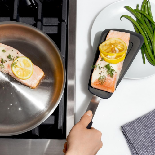 oxo siliconen omeletspatel 30 cm voor eieren, vis en perfect bakresultaat oxo siliconen omeletspatel 30 cm voor eieren, vis en perfect bakresultaat