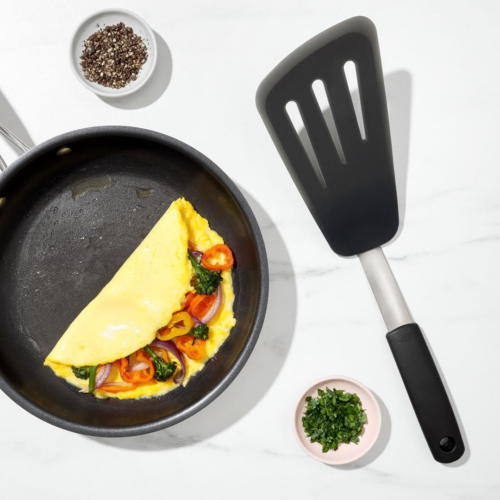 oxo siliconen omeletspatel 30 cm voor eieren, vis en perfect bakresultaat oxo siliconen omeletspatel 30 cm voor eieren, vis en perfect bakresultaat