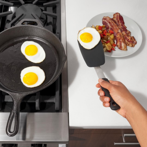 oxo siliconen spatel 29 cm voor pannenkoeken, eieren en meer oxo siliconen spatel 29 cm voor pannenkoeken, eieren en meer