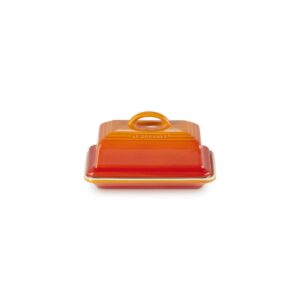 Le Creuset Aardewerk botervloot oranjerood