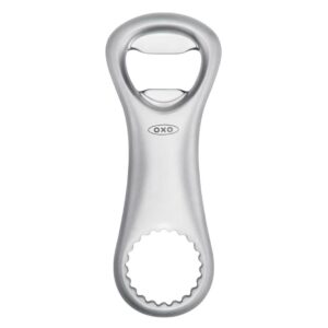 Oxo SteeL Flesopener Dubbelzijdig van RVS Oxo SteeL Flesopener Dubbelzijdig van RVS