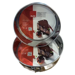 Ibili RVS Springvorm - set van 23 en 26 cm